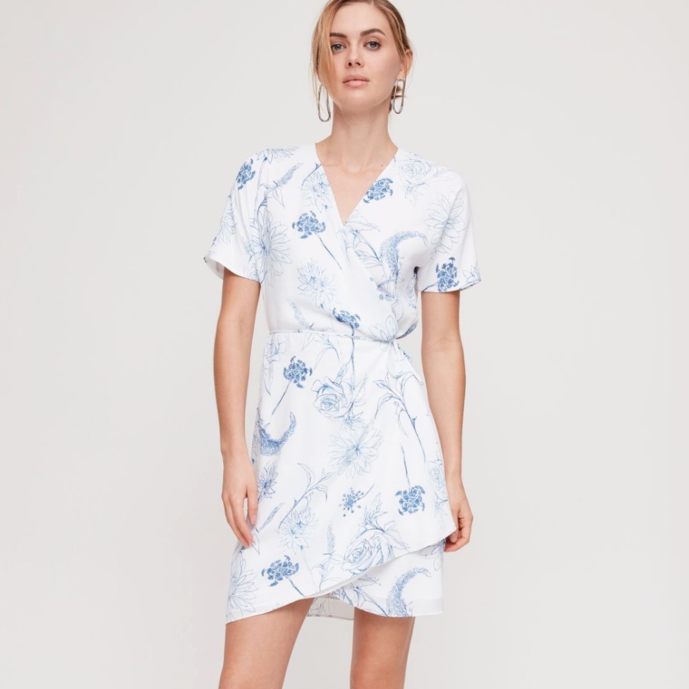 😎Babaton Wallace dress *blue